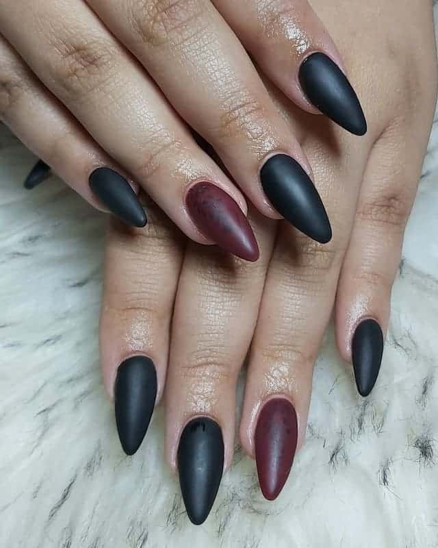 Super Hot Maroon Color Nail Polish Ideas Naildesigncode