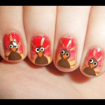 25 Thanksgiving Nail Art to Celebrate the Holiday – NailDesignCode