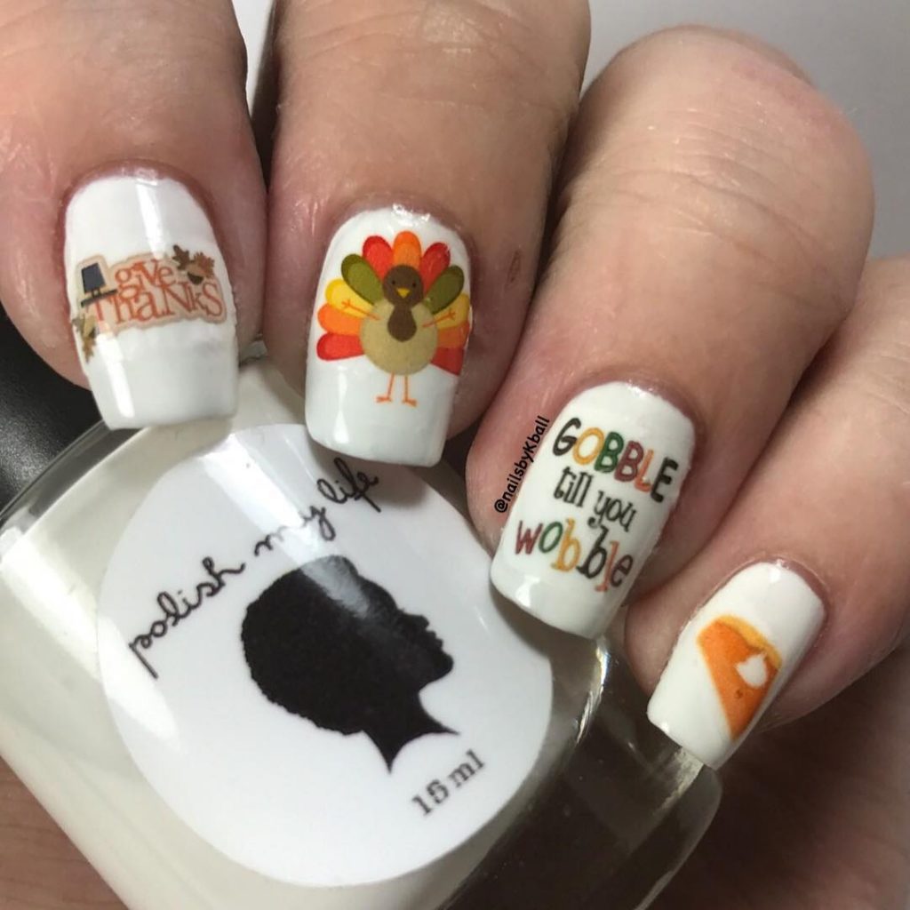 25 Thanksgiving Nail Art to Celebrate the Holiday – NailDesignCode