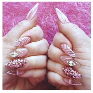 25 Trendiest Pink And Red Nails to Explore in 2024