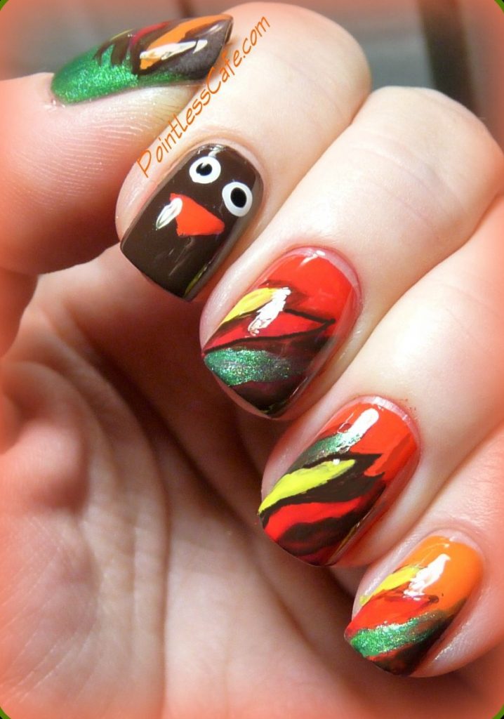 25 Thanksgiving Nail Art to Celebrate the Holiday ...