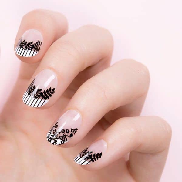 French Round Nail Designs