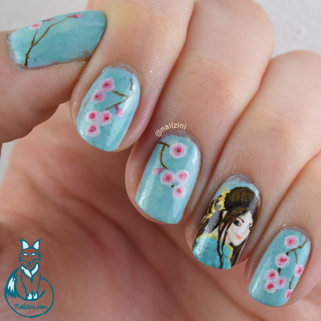 20 Charming Cherry Blossom Nail Art – NailDesignCode