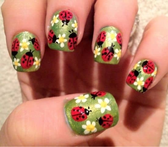 23 Creative Ladybug Nail Ideas for You (2024) – NailDesignCode