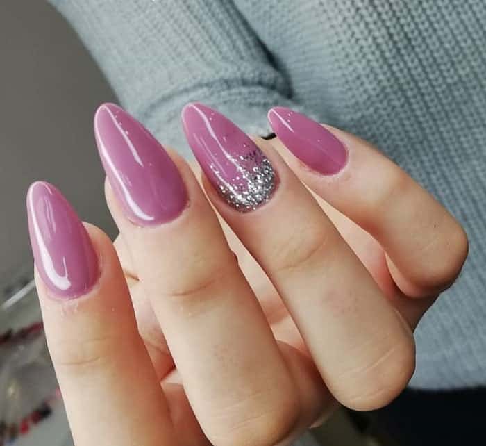 long almond gel nails