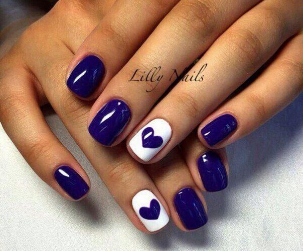 Heart Shaped Nail Tips - wide 7