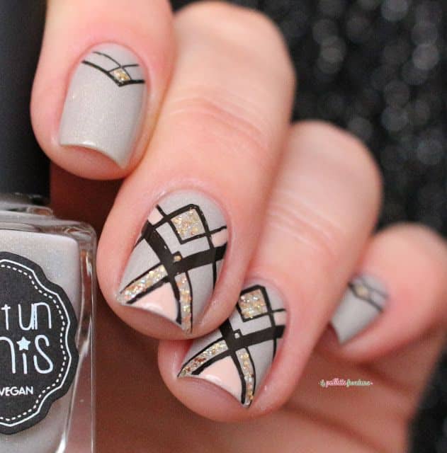 35 Geometric Nail Ideas for A Trendy Look – NailDesignCode