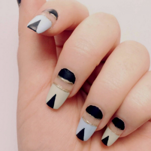 35 Geometric Nail Ideas for A Trendy Look – NailDesignCode