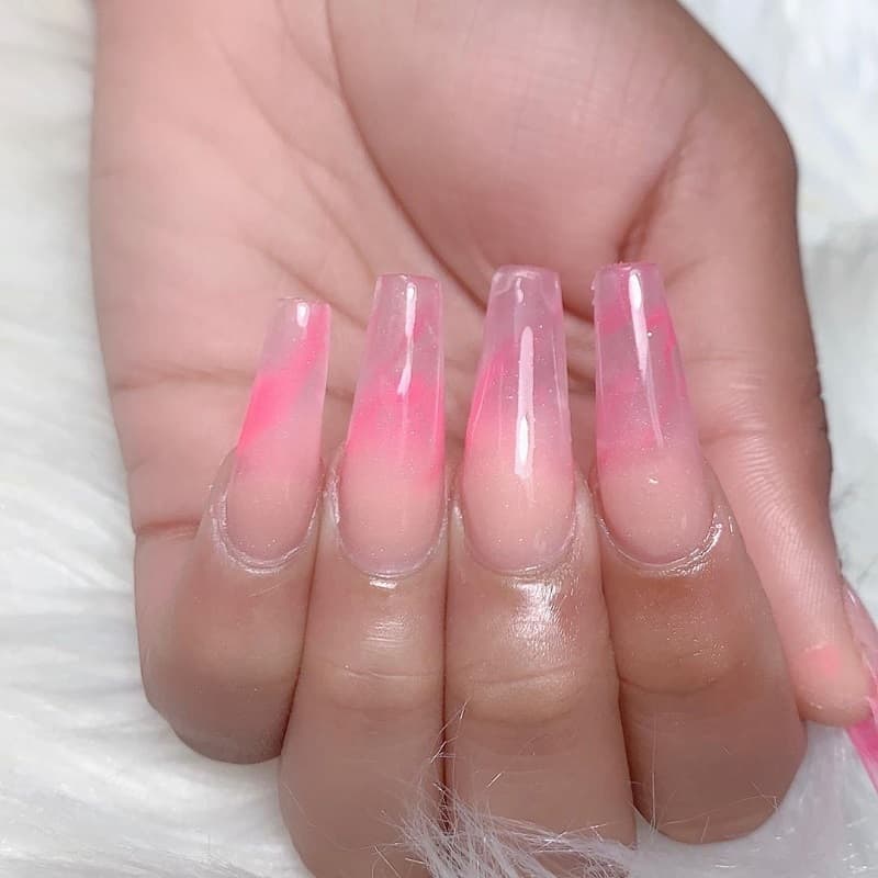 33 Simple Yet Gorgeous Clear Nail Designs 21 Guide