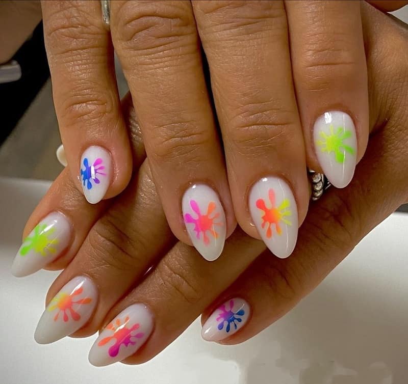 20 Astounding Airbrush Nail Art to Blow Your Mind NailDesignCode