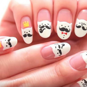 25 Cutesy Cartoon Nail Art for Reminiscing Childhood