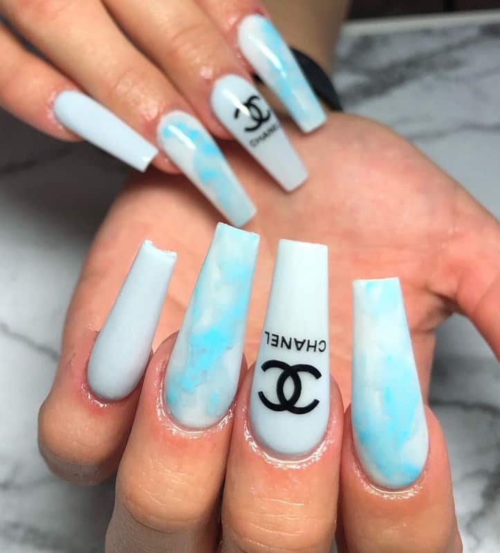 chanel baby blue nail polish