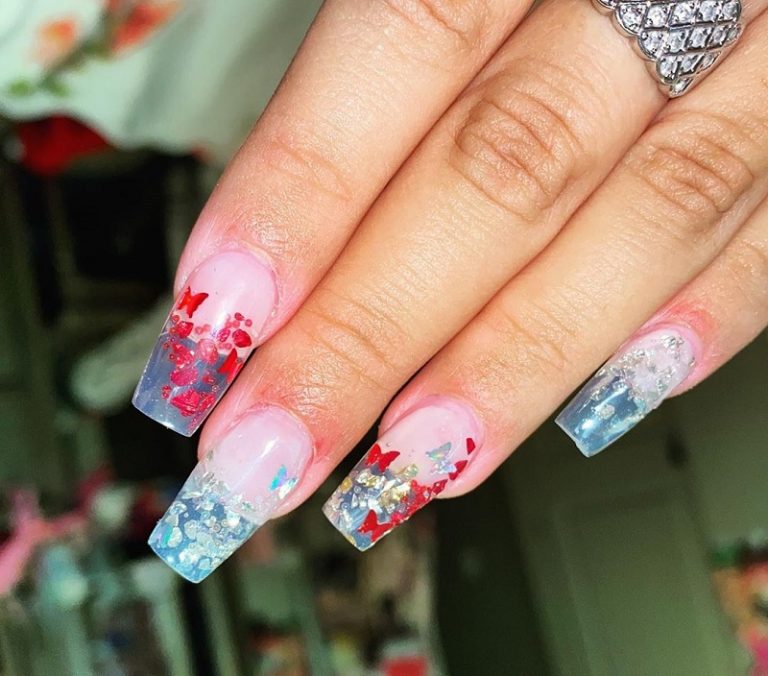 33 Clear & Transparent Nail Designs (Glass Nail Trend)