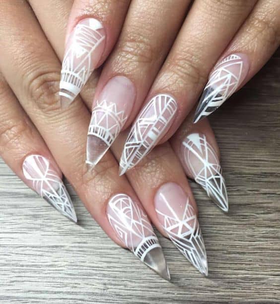 23 Clear Nail Designs to Get A Simple Yet Gorgeous Look ...