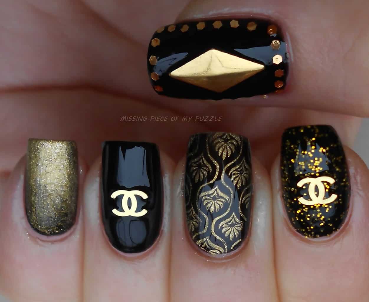 15 Chanel Nail Designs to Flaunt Love for Brands NailDesignCode