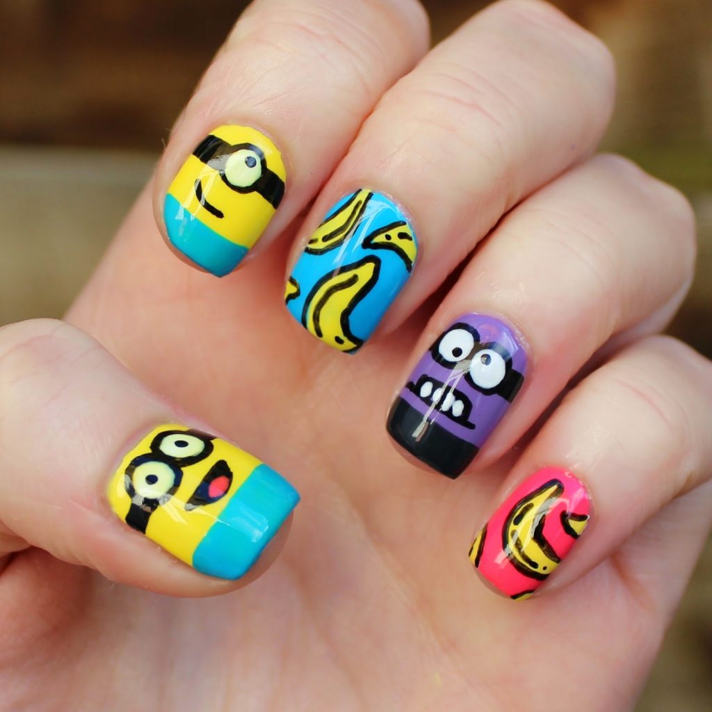 12 Mighty Minion Nail Designs for Minion Fanatic – NailDesignCode