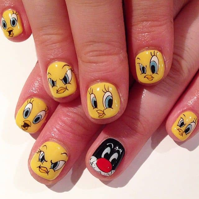 Cartoon Nail Stickers - Carton