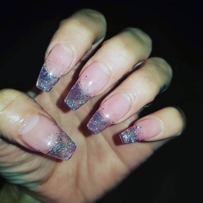 clear coffin nails