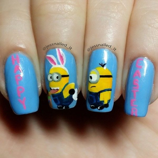 12 Mighty Minion Nail Designs For Minion Fanatic – Naildesigncode