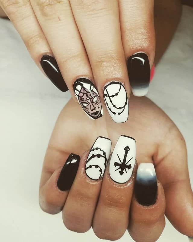 Short Nails Emo / Chic and fun nail designs aren't just reserved for