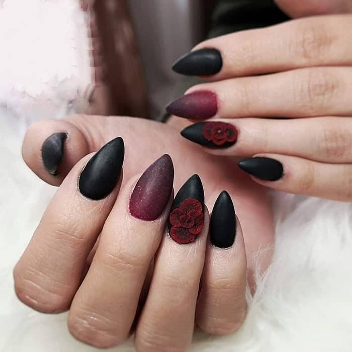 Top 35 Emo & Gothic Nails to Try – NailDesignCode