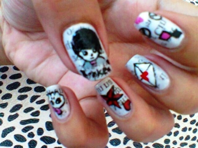 Emo Prince Nail Art