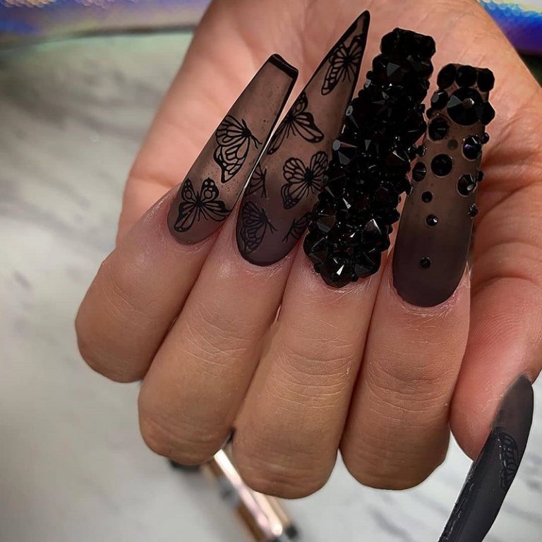 25 Magnetic Crystal Nail Designs to Jewel Up Your Look