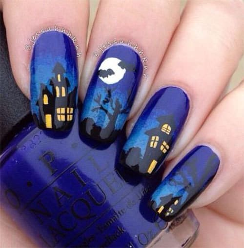 30 Spooky And Groovy Halloween Nail Art to Ward off Ghosts