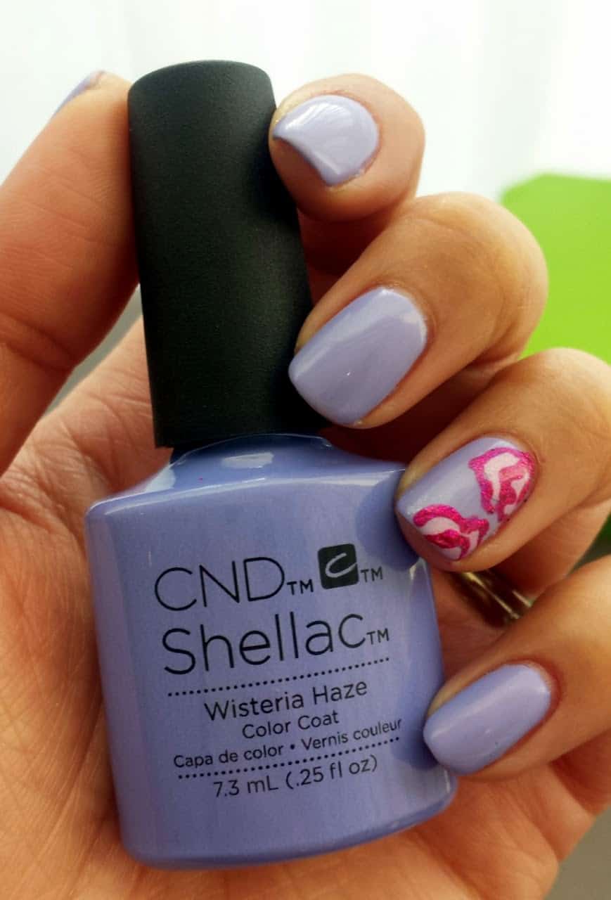 Wisteria Haze cnd shellac