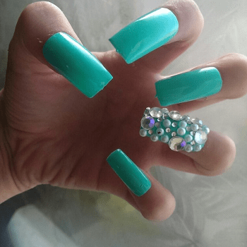 40 Mint Green Nail Designs to Make Heads Turn (2021 Trends)