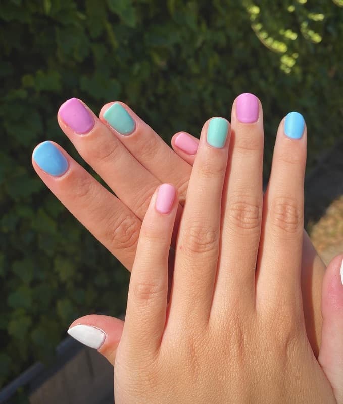 teens spring nails design