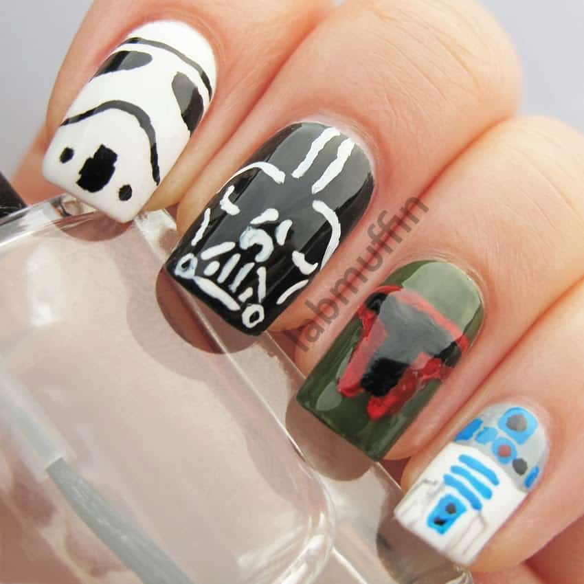 Star Wars Nail Art