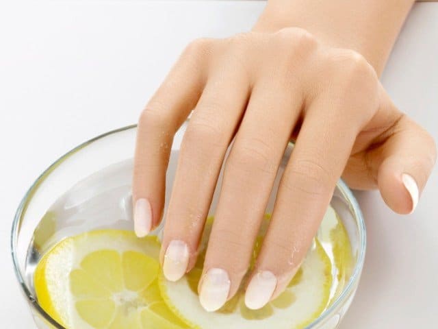 Soak Your Nails in Orange Juice