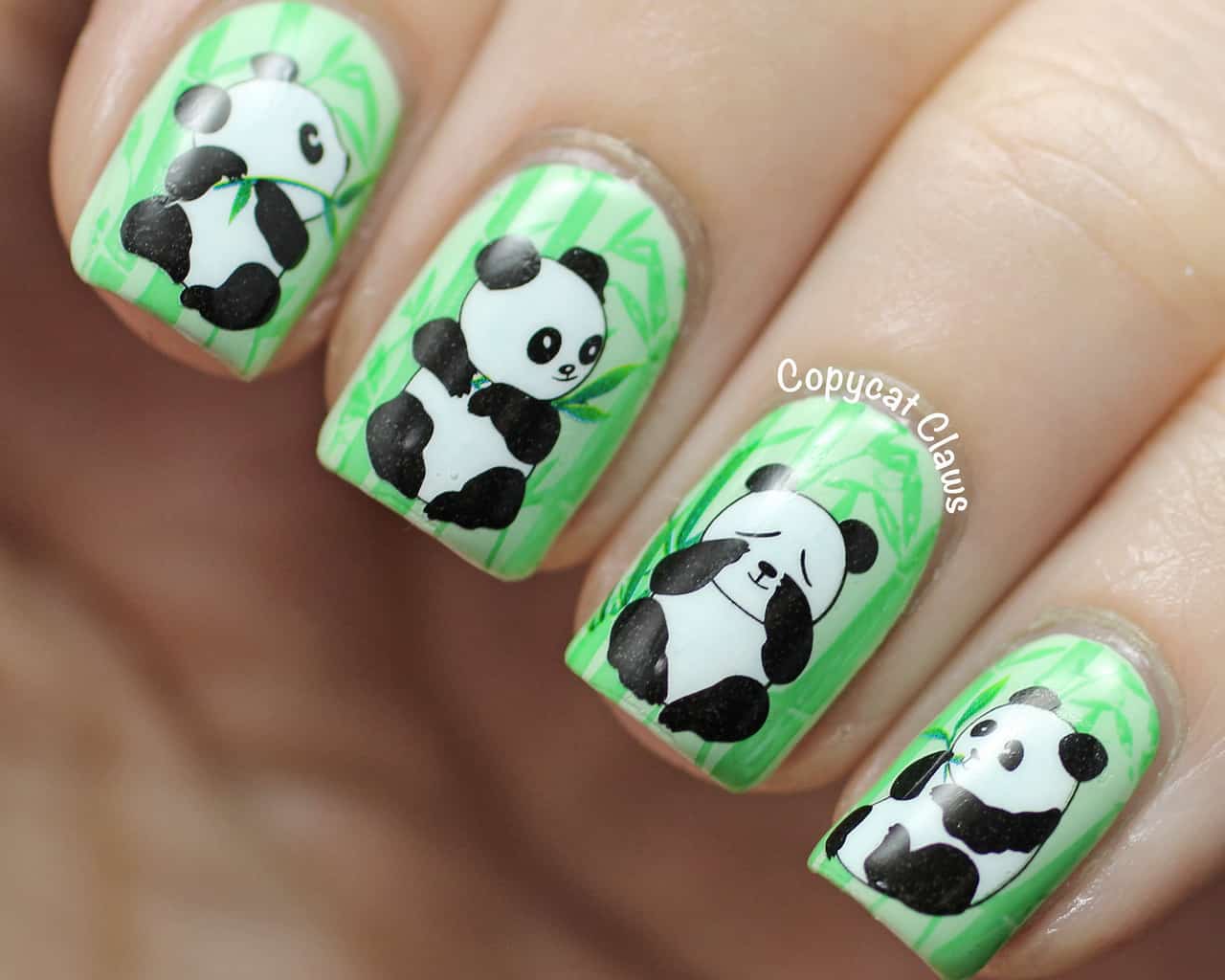 Panda Nail Designs 30 Cutest Ideas for 2024 NailDesignCode