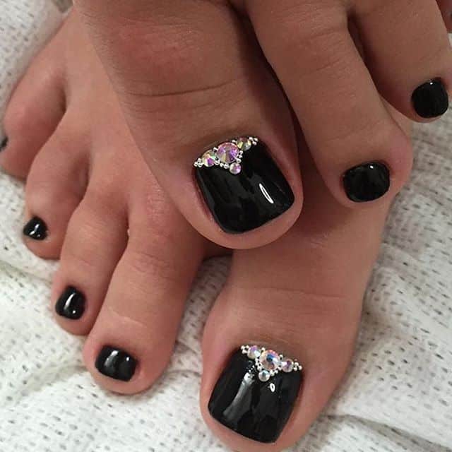  Black Toenails for Prom