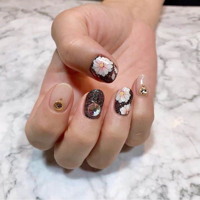 Daisy Nail Stickers