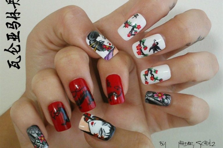 20 Joyous Japanese Nail Art To Stand Out from Crowd