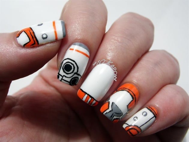 commander cody star wars nail