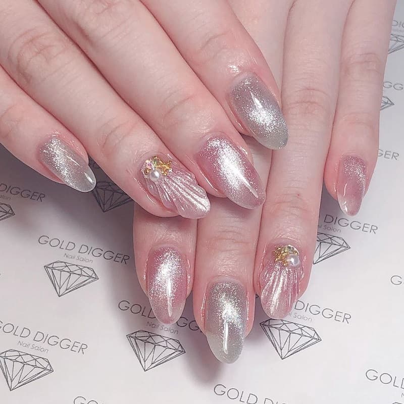 japanese glitter nail art