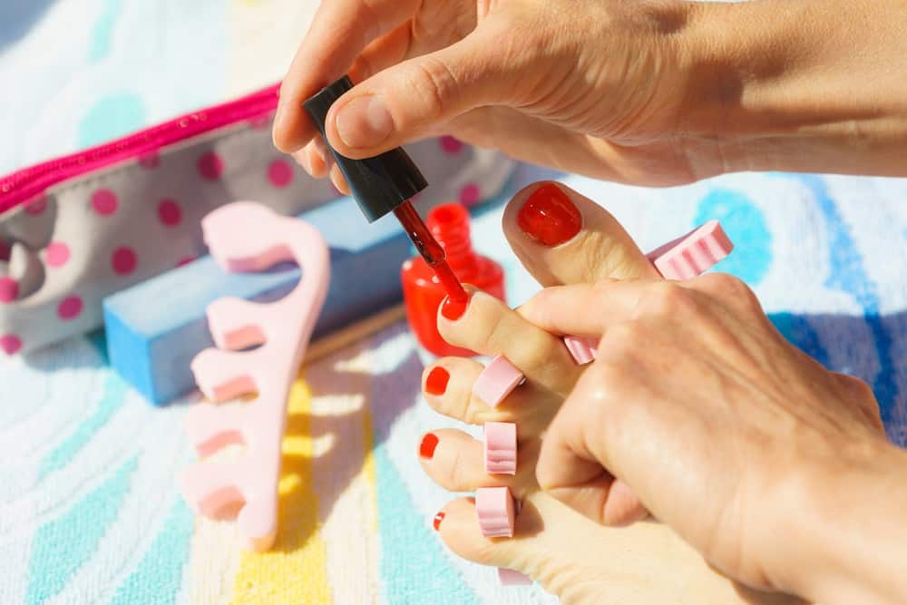 How To Do a Pedicure at Home - Apply Nail Polish