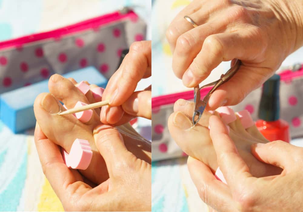 How To Do a Pedicure at Home - Cut Cuticles