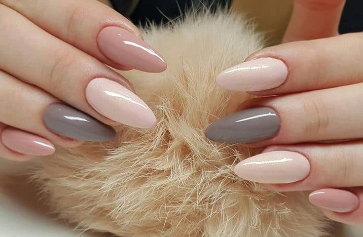 1. "Nude shades for short nails" - wide 7