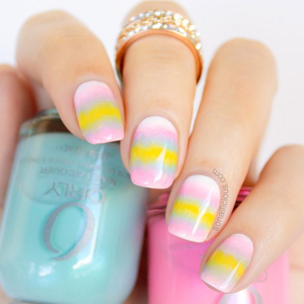 23 Peaceful Pastel Pink And Yellow Nails for 2024 – NailDesignCode