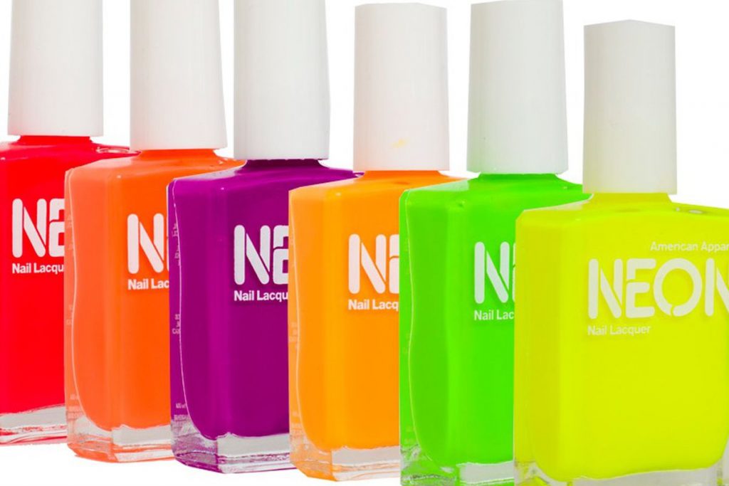 Neon Shades nail polish