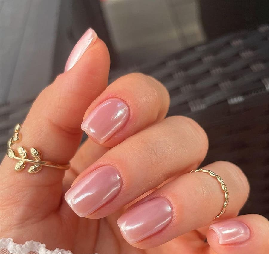 shellac nude nail color