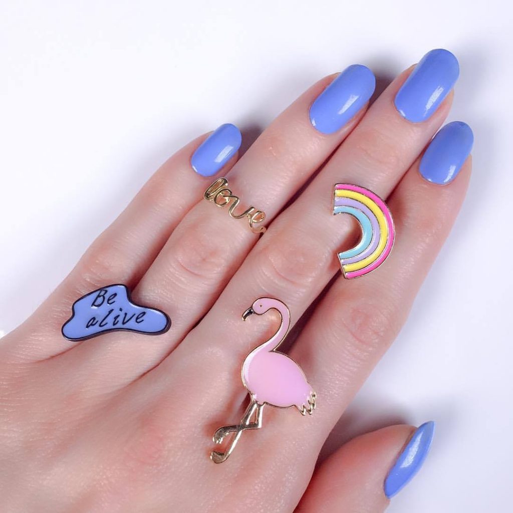 Lively Pastel Nails