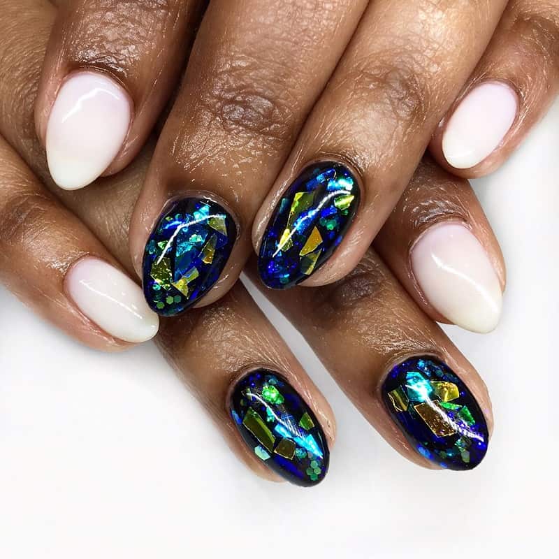 shattered mirror nails