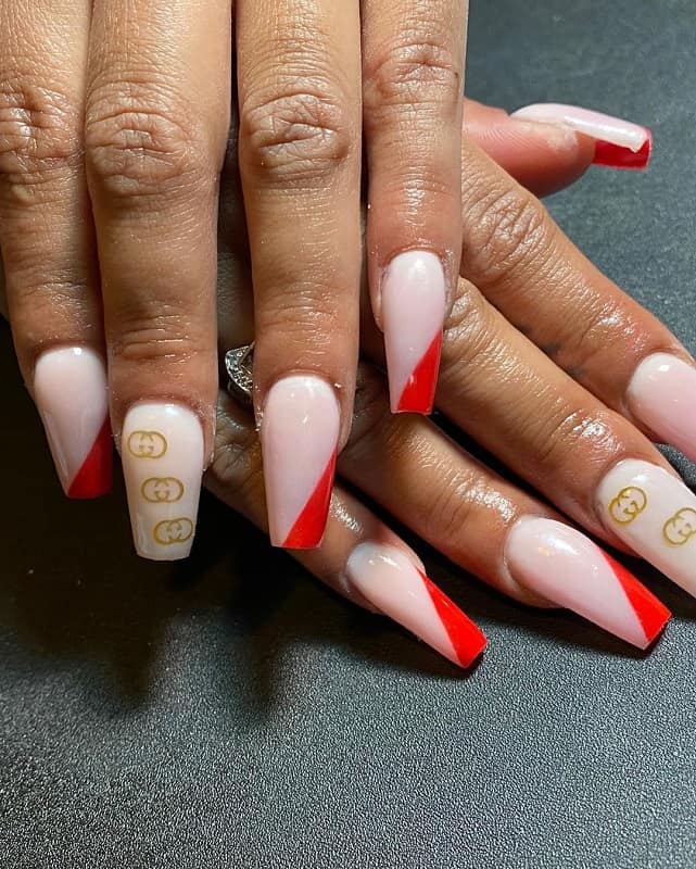 gucci stamping nail