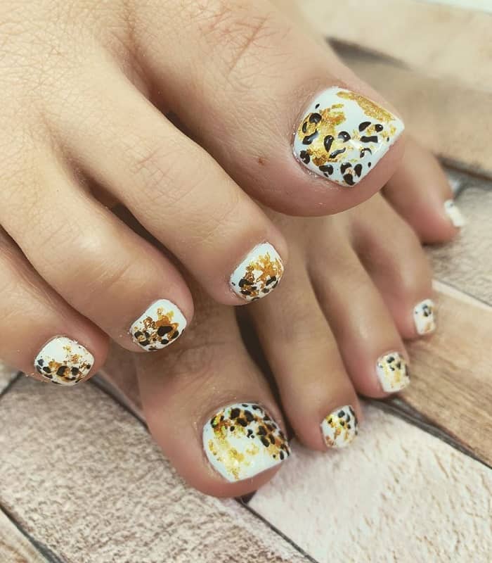 toe nail art for beginners