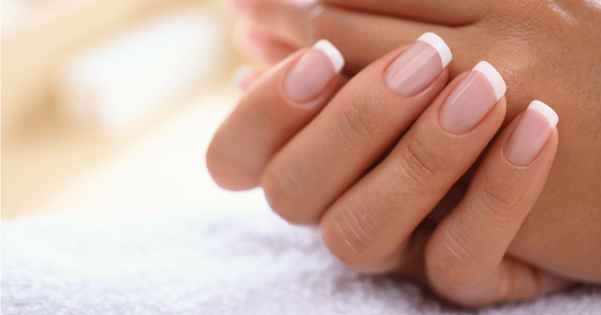 french manicure nails
